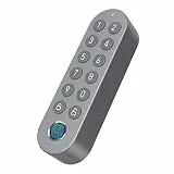 Lockin Smart Digital Keypad Pro, IPX5 Wasserdicht, Schlüssellos, Zugangskontrolle, Digitales Haustürschloss, unterstützt virtuelle Passwörter&Gastcodes, Grau