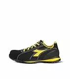 Diadora Utility Unisex Glove Text Low S1P HRO SRA Sicherheitsschuhe, Nero, 43 EU