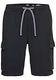camel active Herren Sweatshorts mit Cargotaschen Dunkelblau, Menswear-XL