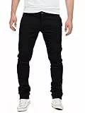 Yazubi - Baumwoll Chino Herren Hose - Business Chinohosen - Männer Stretch Stoffhosen Dustin, Schwarz (Black 4R194008), W32/L32