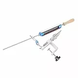 Aumotop Professionelles Geführtes Schärfsystem mit 4 Schleifsteinen für Küchen- und Outdoor-Klingen, Einfache Bedienung für Anfänger und Profis