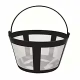 BildeeMait Wiederverwendbarer Filter für Kaffeemaschinen mit LFGB-zertifiziertem Nylon-Netz, effiziente Filtrations-Standardbrauer