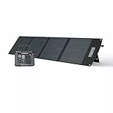 BALDERIA Power Set PS300-200: Solar-Generator, Kraftwerk, TragbarePowerstation 231Wh + Solarpanel 200W, Steckdose 230V USB, Strom für Outdoor Camping Arbeiten Notfall Balkon Wohnmobil