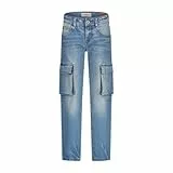 Vingino Jungen Paolo Cargo Jeans, Blau, 16 Jahre EU
