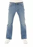 Lee Jeans Herren Stretch Bootcut Denver Jeanshose Hose Denim w34, Farbe: Blue Used Fever, Größe: 34W / 34L