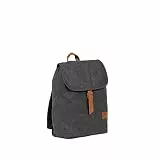 New Rebels Unisex-Erwachsene Heaven-Cleveland Flap Small Backpack 13L Rucksack, Black, 25x13x40cm