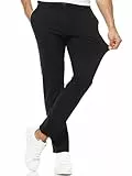 Indicode Herren Rodekro Performance Pants | Chinohose Herrenhose Super Stretch Stoffhose Bequeme Business Hose für Männer Black, 36/32