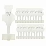 XXL Lashes Fixing Gel Mini-Tubes für Wimpern- und Augenbrauen-Lifting, 20 Einzeldosen à 0,5ml, Professionelle Qualität