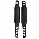 2 Stück Pedalriemen, Heimtrainer Pedal Straps, Verstellbar Länge Universal, Fahrrad Pedalriemen Fahrradpedal Gurt, Fester Riemen für Fahrradräder für Spinning Bikes Heimtrainer Fahrrad Oder Gym