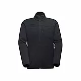 Mammut Arctic IV ML Jacket Men | Fleecejacke für Herren, Outdoor Jacke, Midlayer Fleecepullover, Leichte & Warme Wanderjacke, Bekleidung für Sport und Wandern | Black Mélange, M