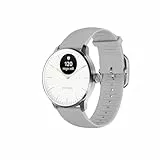 Withings ScanWatch Light – Hybrid Smartwatch, 24/7 Herzüberwachung, Aktivitätstracking, Zyklusverfolgung, Schlafüberwachung, Connected GPS, 30 Tage Akkulaufzeit, Android & Apple kompatibel