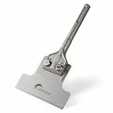 CPROSP Spachtelmeißel SDS MAX 300 * 150mm, Hochleistungs-Bodenschaber, Flachmeissel, Spachtelmeissel für Abziehen von Fußbodenkleber, Teppich, Linoleum, Fliesen, Farbe