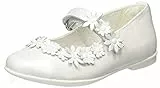 Primigi Jungen Mädchen Ballerina Bambina Mary Jane Halbschuhe, Weiß (Bianco 5437000), 33 EU