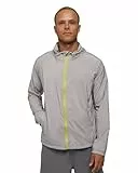 DANISH ENDURANCE Windbreaker-Jacke mit Kapuze & Zipper für Herren M Grau