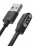 Sinoacc Ladegerät für Skg Letsfit Cubitt Yamay Willful Fitpolo Tozo Wyze Umidigi Blackview Ladekabel 100Cm/3.3Ft Magnetisches USB Kabel midigi Uwatch 3S 3 2 2S Urun Smartwatch Zubehör