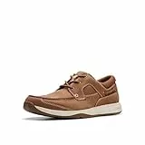Clarks Herren Sailview Lace, Hellbraunes Nubuk, 46 EU