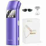 Haarentfernung Laser mit Saphir-Eis-Kühlung Technologie, Schmerzfreie IPL Geräte Haarentfernung Damen, Herren, für Gesich, Bikini, Körper, Beine, Achseln