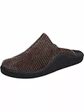 Westland Herren Pantoffeln Monaco 220, Männer Hausschuhe,Weite H (Weit),hausschlappen,hofschuh,pantine,treter,finken,braun,44 EU / 9.5 UK
