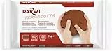 DARWI - DA0811000000C - Un Pain de Pâte à Modeler Naturelle - Malléable - séchage à l'air libre - Terracotta - 1 KG - Prête à l'emploi - Autodurcissante - Pour Enfants et Adultes - DARWI TERRACOTTA
