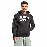 Reebok Herren Identity Fleece Stacked Logo Pullover Langarm Graphic Sweatshirt