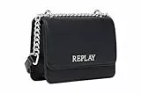 Replay Damen Handtasche aus Kunstleder, Black 098 (Schwarz), Onesize