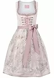 Stockerpoint Damen Lacey Midi Midi Dirndl, Rose, 36