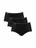 Sloggi Women 24/7 Microfibre Midi C3P 0 Black 42