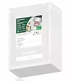 Bonsenkitchen Profi Vakuumbeutel, 100 Beutel 20x30cm Vakuumierbeutel für alle Vakuumierer & Lebensmittel Vakuumiergerät, Kochfest und Sous Vide Gefrierbeutel, BPA-frei, VB3205
