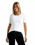 Cecil Damen Lena T Shirt, Weiß (White 10000), S EU