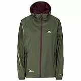 Trespass Qikpac Female Jacket, Moss, M, Kompakt Zusammenrollbare Wasserdichte Jacke für Damen, Medium, Grün