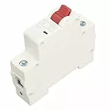 YWBL-WH 1P DC-Leistungsschalter, PA66-Überlastschutzschalter, Mini-Sicherheitsleistungsschalter 50A für Solaranlagen und Elektrofahrzeuge