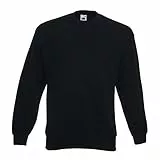 Fruit of the Loom - Sweatshirt 'Set-In' M,Black