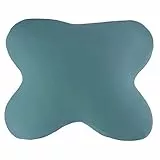 Edda Lux Bezug passend für ACAMAR Kissen, 55 x 47 cm, und für LUXAMEL Schlafkissen 56 x 48 cm, Softer Jersey Kissenbezug für Schmetterlingskissen, aus 100% Baumwolle, in Atlantik