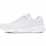 Under Armour Mens Edge LTHR Trainers, White White Halo Gray, 45 EU