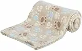 Trixie 37202 Fleecedecke Laslo, 100 x 70 cm, beige