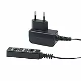 WITTKOWARE Zubehör zur Krippen-/Puppenstuben-Elektrifizierung (Beleuchtungstrafo, 3,5V, mit 5-fach Verteilerbox)
