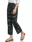 Street One Wide Leg Hose deep Bound Green 38