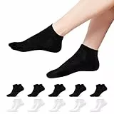 YOUCHAN Sneaker Socken Herren & Damen 10 Paar Kurze Socken Sportsocken Sneakersocken Baumwollsocken Unisex