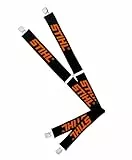 Stihl 8841576 Hosenträger f. Bundhosen mit Metallklips, schwarz, 130