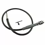 KATSU Flexible Bohrwelle Verlängerung mit 6mm Schlüsselfutter, 44 Zoll Länge, Mehrzweck Mini Stabschleifer Schleifer Drehwerkzeug-Zubehör Adapteraufsatz 105044
