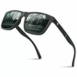 Glapeame Polarisiert-Sonnenbrille-Herren-Damen-Sunglasses-Men-Woman-Unisex Sonnenbrillen Geeignet für Outdoor-Aktivitäten，8-schwarzgrün