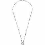 JEWELS BY LEONARDO Halskette Clip & Mix Tomke • Weitanker-Kette aus silberfarbenem Edelstahl • Zwischenring für Charms Anhänger • 50-51,3 cm Länge • Schmuck Geschenk für Frauen • 025757