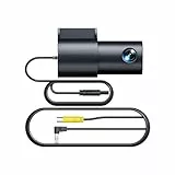 GKU D600/D600PRO Rückfahrkamera mit 6-Meter-Verlängerungskabel, AV-IN-Anschluss, Dashcam Hinten für den Im-Auto, Nicht Wasserdicht, nur für GKU D600/D600PRO Dashcam, Nicht für Dashcams Anderer Marken