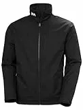 Helly-Hansen Herren Crew Midlayer-Jacke 2.0, 990 Schwarz, Größe 4XL