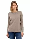 CECIL Damen 3015619 Basic Pullover, Toffee Cream Melange, XL