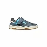Geox Jungen J Perth Boy Sneaker, Blau, 32 EU