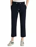 Cecil Mid Waist Slim Leg Hose im Casual Fit universal Blue 2X