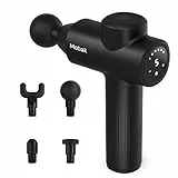 Mebak 7 Massagepistole Massagegerät Massage Gun Deep Tissue 5-Speed Faszienpistole Leise Elektrische Handmassagegeräte Entspannt die Muskeln，Schmerzlinderung für Rücken, Oberschenkel