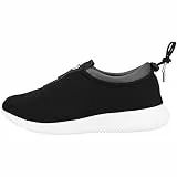 chung shi Damen Duxfree Aruba Schlüpfschuh mit Reißverschluss, Schwarz, 41 EU