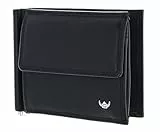 Golden Head Leder Geldbörse Geldklammer Polo RFID Protect Clip-Scheintasche 1921 Schwarz